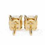 2.25 Carat Cushion Solitaire Diamond Earrings - Image 12