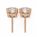 2.25 Carat Cushion Solitaire Diamond Earrings - Image 18