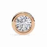 2.5 Carat Everyday Round Solitaire Hoop Earrings - Image 17