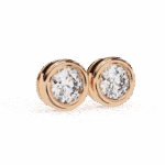 2.5 Carat Everyday Round Solitaire Hoop Earrings - Image 20