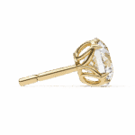 2.5 Carat Grace Round Solitaire Diamond Earrings - Image 9