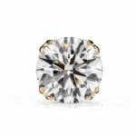 2.5 Carat Grace Round Solitaire Diamond Earrings - Image 10