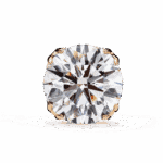 2.5 Carat Grace Round Solitaire Diamond Earrings - Image 17