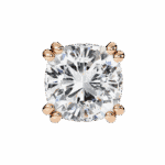 2.25 Carat Refined Cushion Solitaire Diamond Earrings - Image 17