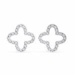 0.2 Carat Elegant Round Diamond Stud Earrings