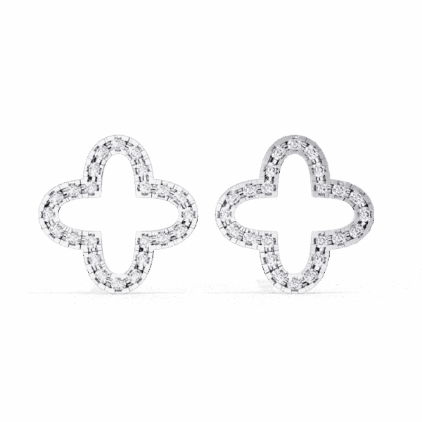 0.2 Carat Elegant Round Diamond Stud Earrings