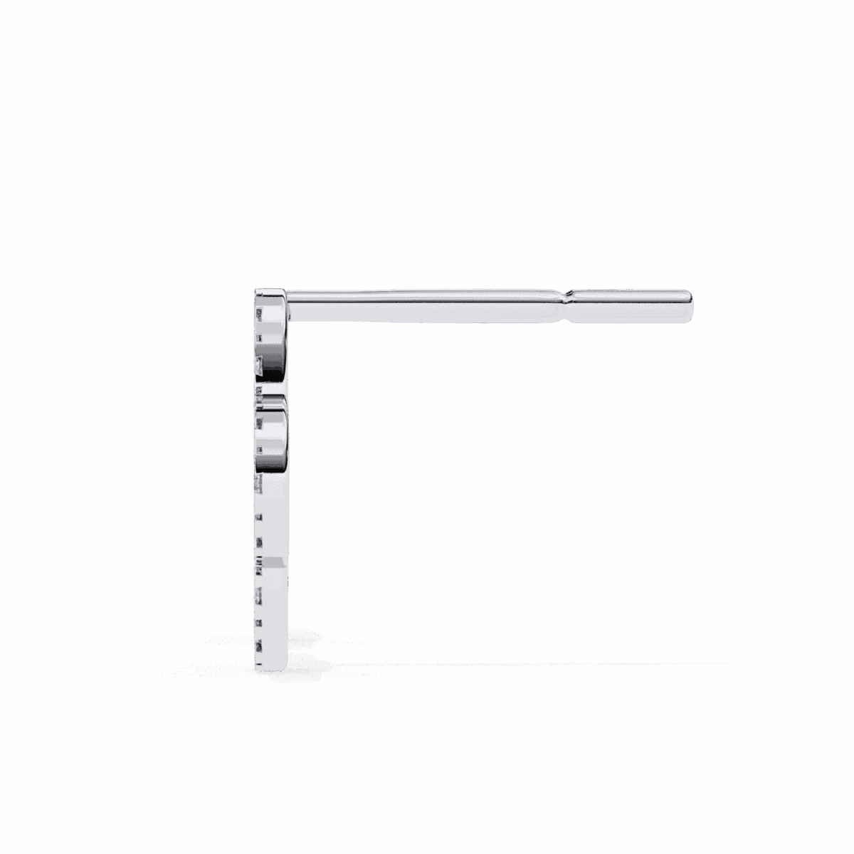 0.2 Carat Elegant Round Diamond Stud Earrings  Image 2