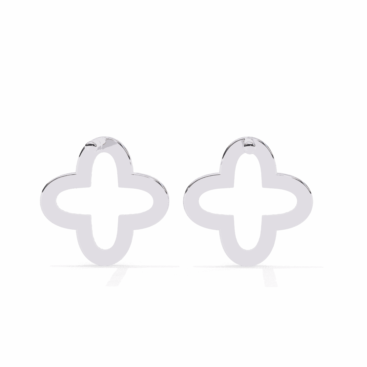 0.2 Carat Elegant Round Diamond Stud Earrings  Image 5