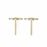 0.2 Carat Elegant Round Diamond Stud Earrings - Image 9