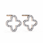 0.2 Carat Elegant Round Diamond Stud Earrings - Image 16