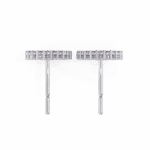 0.3 Carat Classic Round Diamond Hoop Earrings - Image 4