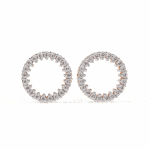 0.3 Carat Classic Round Diamond Hoop Earrings - Image 15