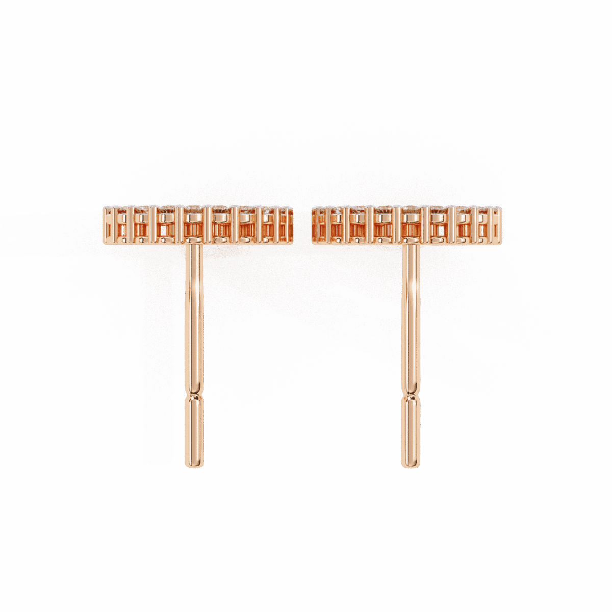 0.3 Carat Classic Round Diamond Hoop Earrings  Image 18