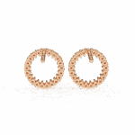 0.3 Carat Classic Round Diamond Hoop Earrings - Image 19