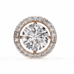 0.9 Carat Modern Round Duo Hoop Diamond Earrings - Image 17