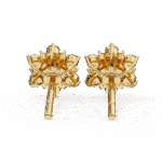 1.5 Carat Minimal Round Trio Diamond Stud Earrings - Image 12