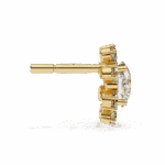 1.25 Carat Modern Round Duo Diamond Stud Earrings - Image 8