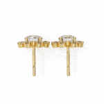 1.25 Carat Modern Round Duo Diamond Stud Earrings - Image 9