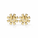 1.25 Carat Modern Round Duo Diamond Stud Earrings - Image 10