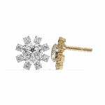 1.25 Carat Modern Round Duo Diamond Stud Earrings - Image 12