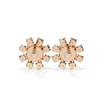 1.25 Carat Modern Round Duo Diamond Stud Earrings - Image 15