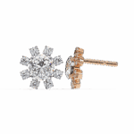 1.25 Carat Modern Round Duo Diamond Stud Earrings - Image 17