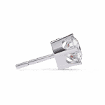 2.5 Carat Eternal Round Solitaire Hoop Earrings - Image 2