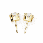 2.5 Carat Eternal Round Solitaire Hoop Earrings - Image 9