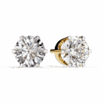 2.5 Carat Eternal Round Solitaire Hoop Earrings - Image 12