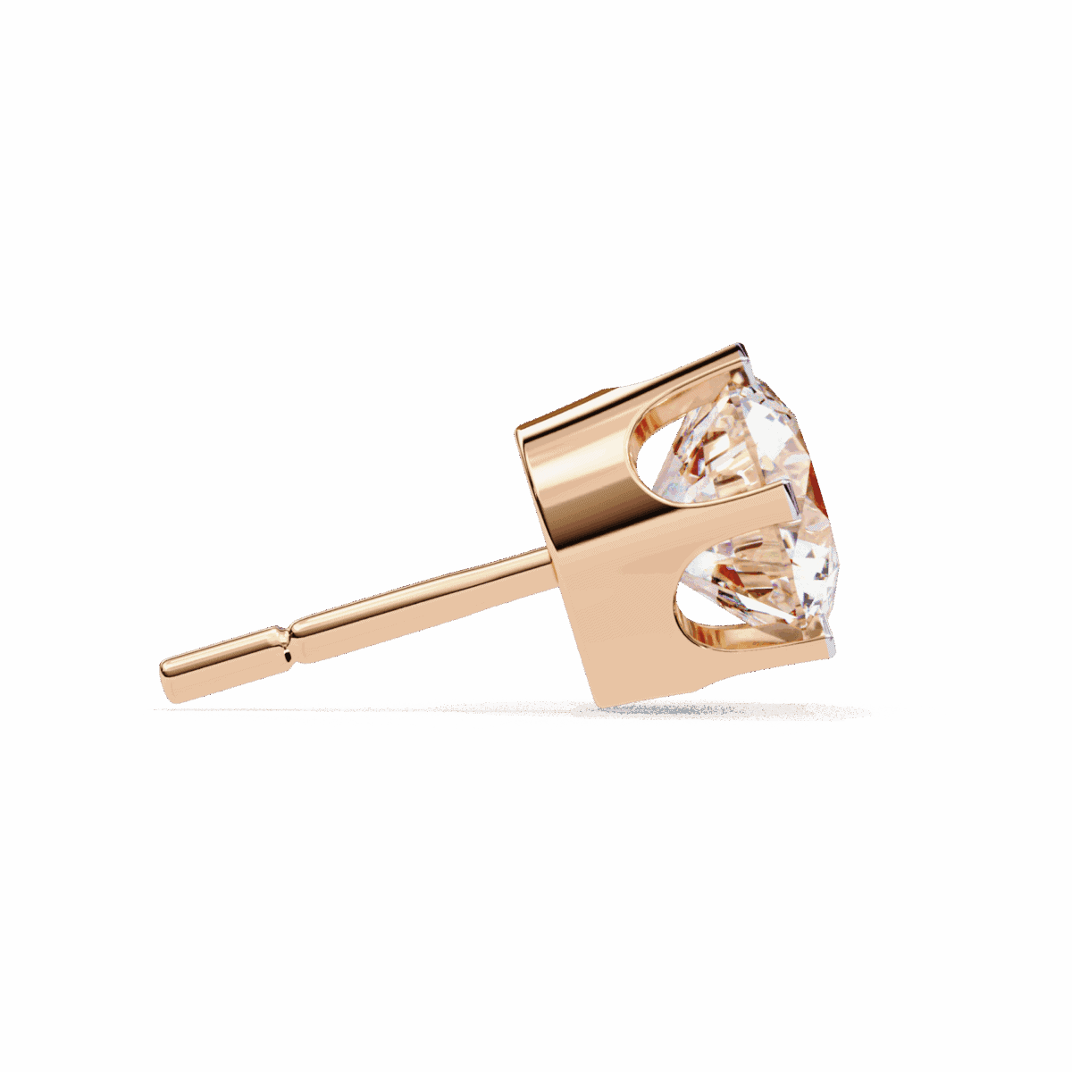 2.5 Carat Eternal Round Solitaire Hoop Earrings  Image 13