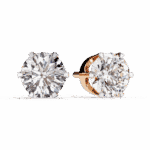 2.5 Carat Eternal Round Solitaire Hoop Earrings - Image 17