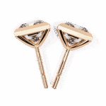 1.75 Carat Princess Solitaire Diamond Earrings - Image 18