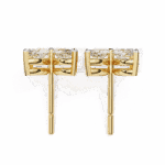 0.9 Carat Marquise Diamond Cluster Stud Earrings - Image 9