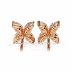 0.9 Carat Marquise Diamond Cluster Stud Earrings - Image 15