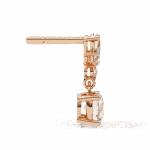 1.25 Carat Radiant Marquise & Pear Diamond Dangle Earrings - Image 16