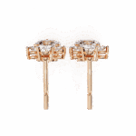 1.25 Carat Radiant Marquise & Pear Diamond Dangle Earrings - Image 18