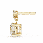 2 Carat Grace Marquise & Round Diamond Dangle Earrings - Image 9