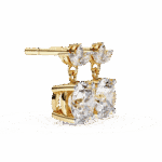 2 Carat Grace Marquise & Round Diamond Dangle Earrings - Image 13