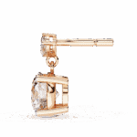 2 Carat Grace Marquise & Round Diamond Dangle Earrings - Image 16