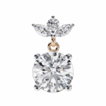 2 Carat Grace Marquise & Round Diamond Dangle Earrings - Image 17