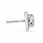 2 Carat Signature Round Diamond Stud Earrings - Image 2