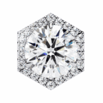 2 Carat Signature Round Diamond Stud Earrings - Image 3