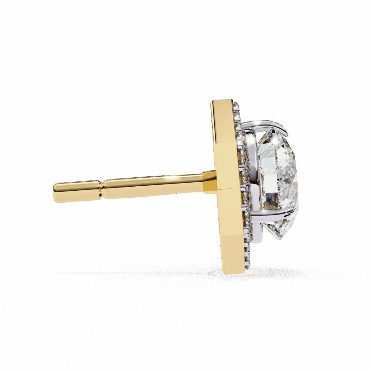 2 Carat Signature Round Diamond Stud Earrings  Image 9