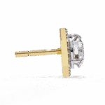 2 Carat Signature Round Diamond Stud Earrings - Image 9