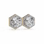 2 Carat Signature Round Diamond Stud Earrings - Image 13