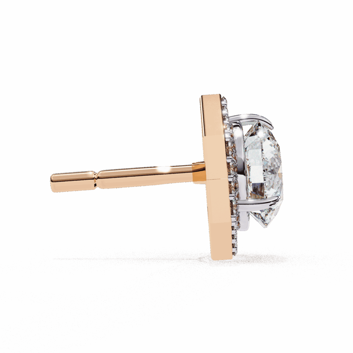 2 Carat Signature Round Diamond Stud Earrings  Image 16