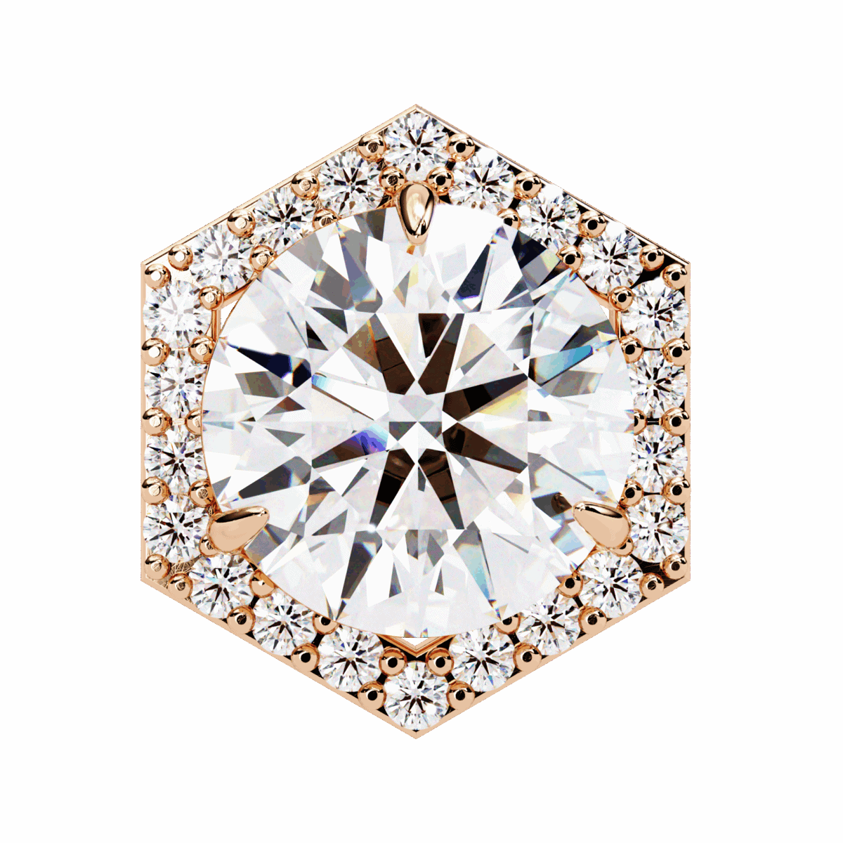 2 Carat Signature Round Diamond Stud Earrings  Image 17