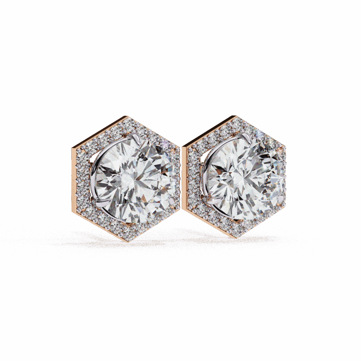 2 Carat Signature Round Diamond Stud Earrings  Image 20