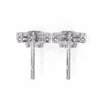 0.9 Carat Luminous Baguette & Round Diamond Drop Earrings - Image 4