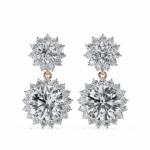 1.5 Carat Celeste Round Diamond Dangle Earrings - Image 15